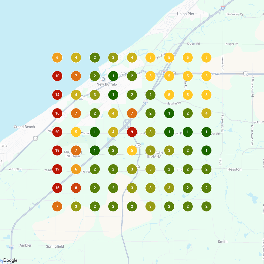 New Buffalo grid scan, dispensary near me