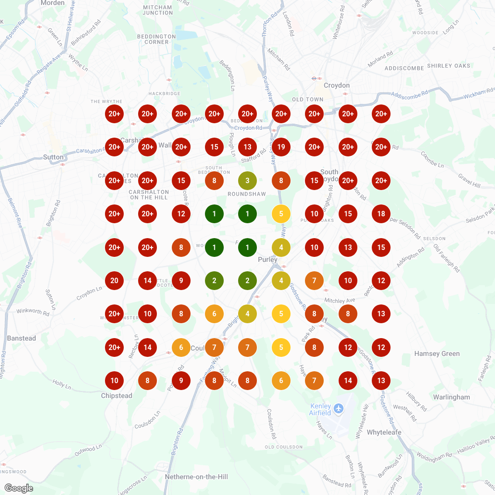Grid for cosmetic dentist