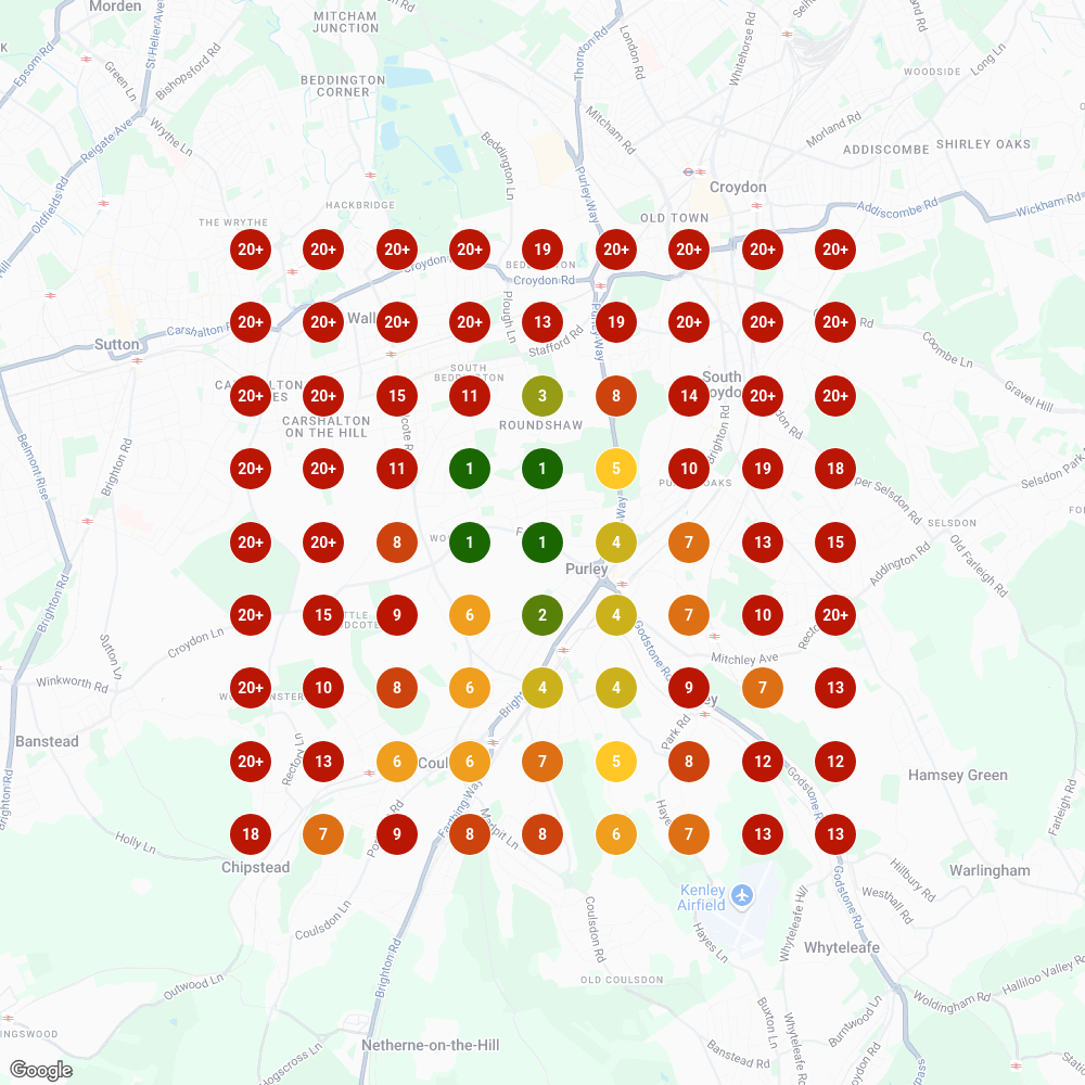 Grid for cosmetic dentist